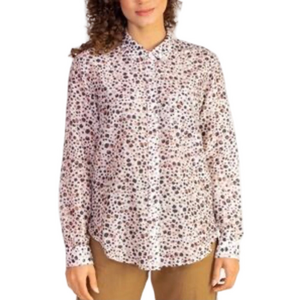 XiRena Silk blend Button down Blouse